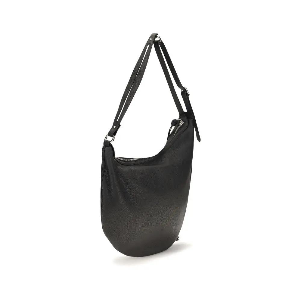Fendi Fendi Black Calf Leather Bos Taurus Shoulder Bag