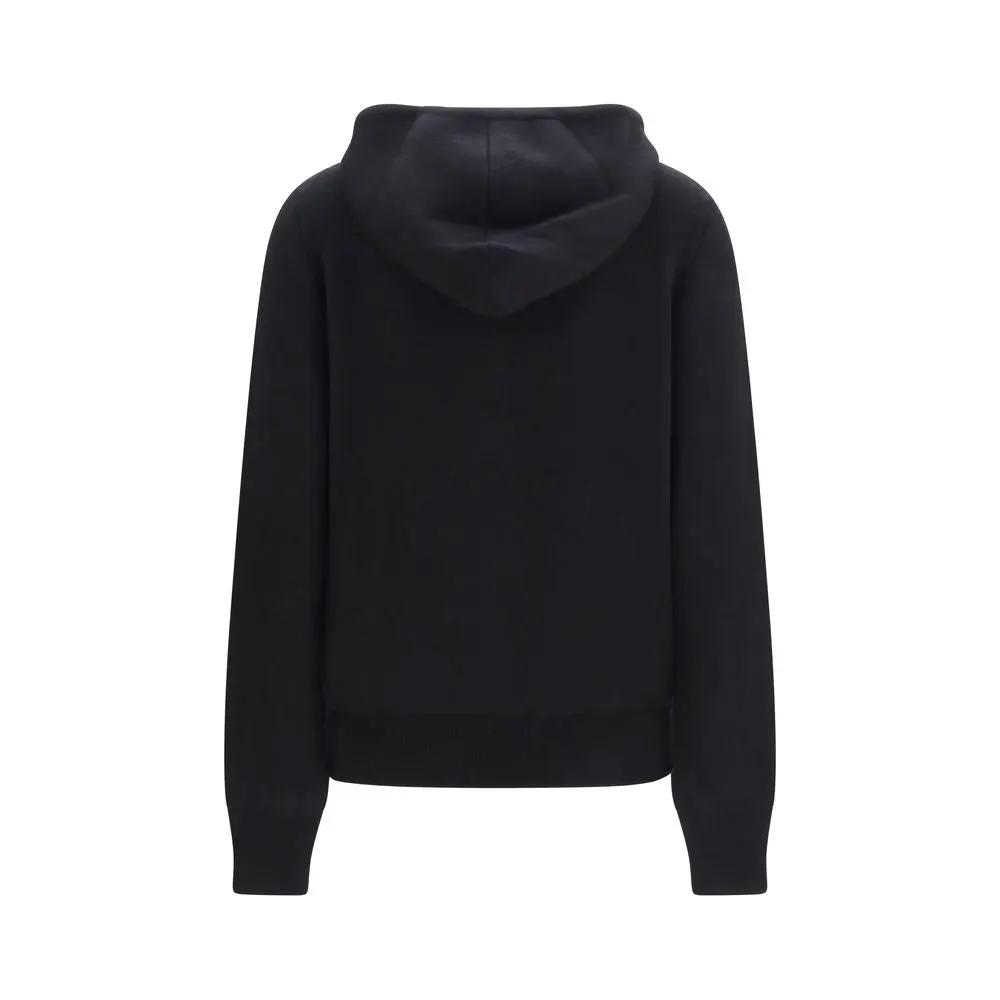 Fendi Fendi Black Cashmere Hoodie