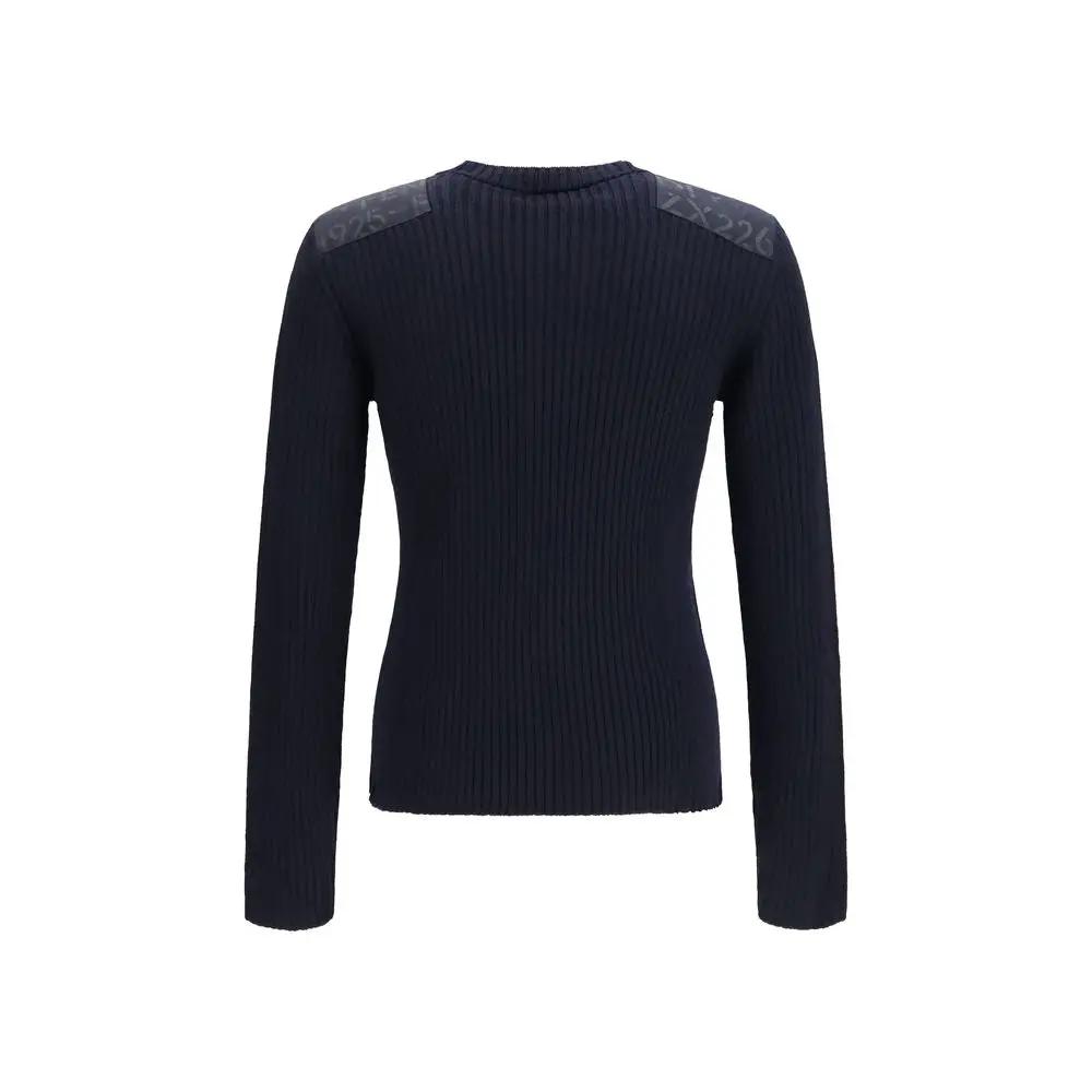 Fendi Blue Wool Oves Aries Sweatshirt