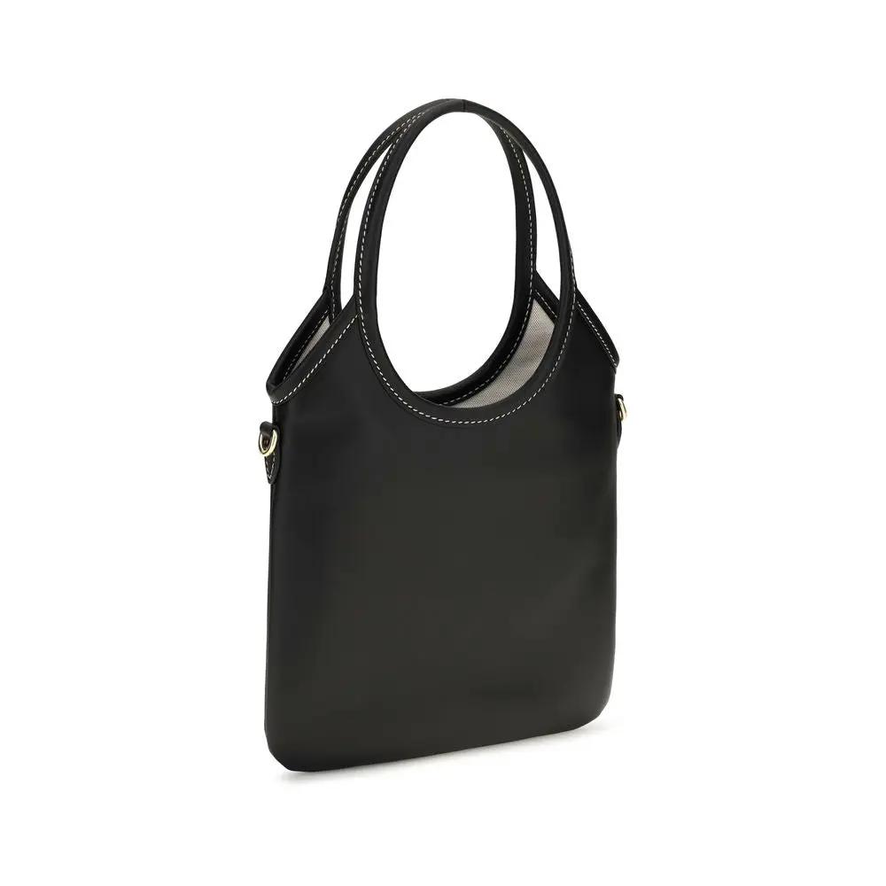 Miu Miu Black Calf Leather Bos Taurus Handbag