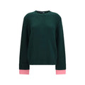 Prada Prada Bicolor Wool Oves Aries Sweatshirt