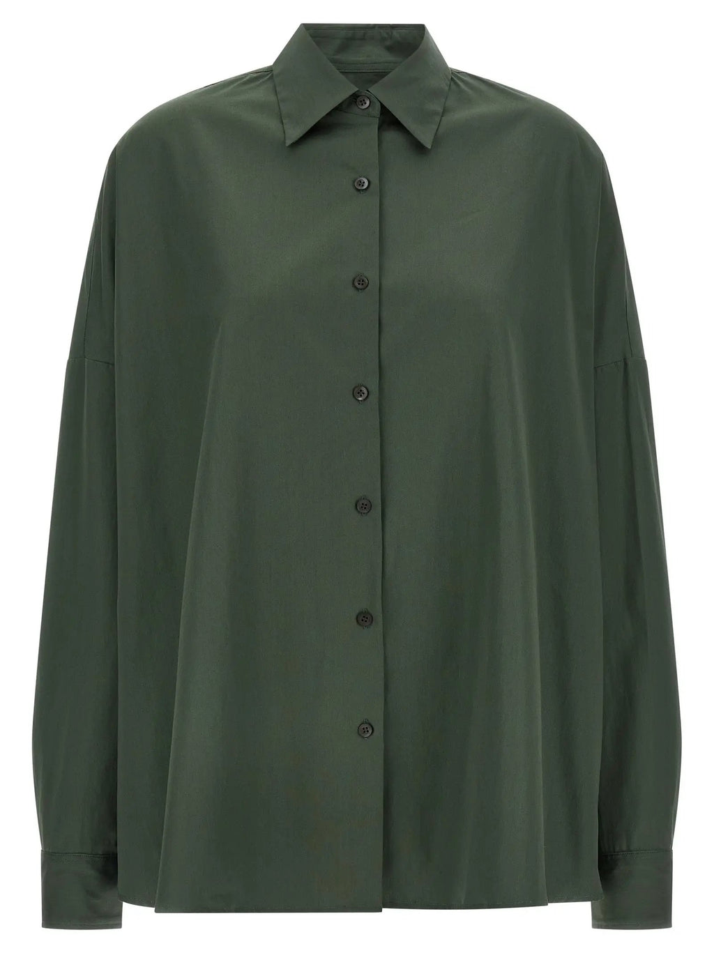 Dries Van Noten Bicolor Cotton Blouse