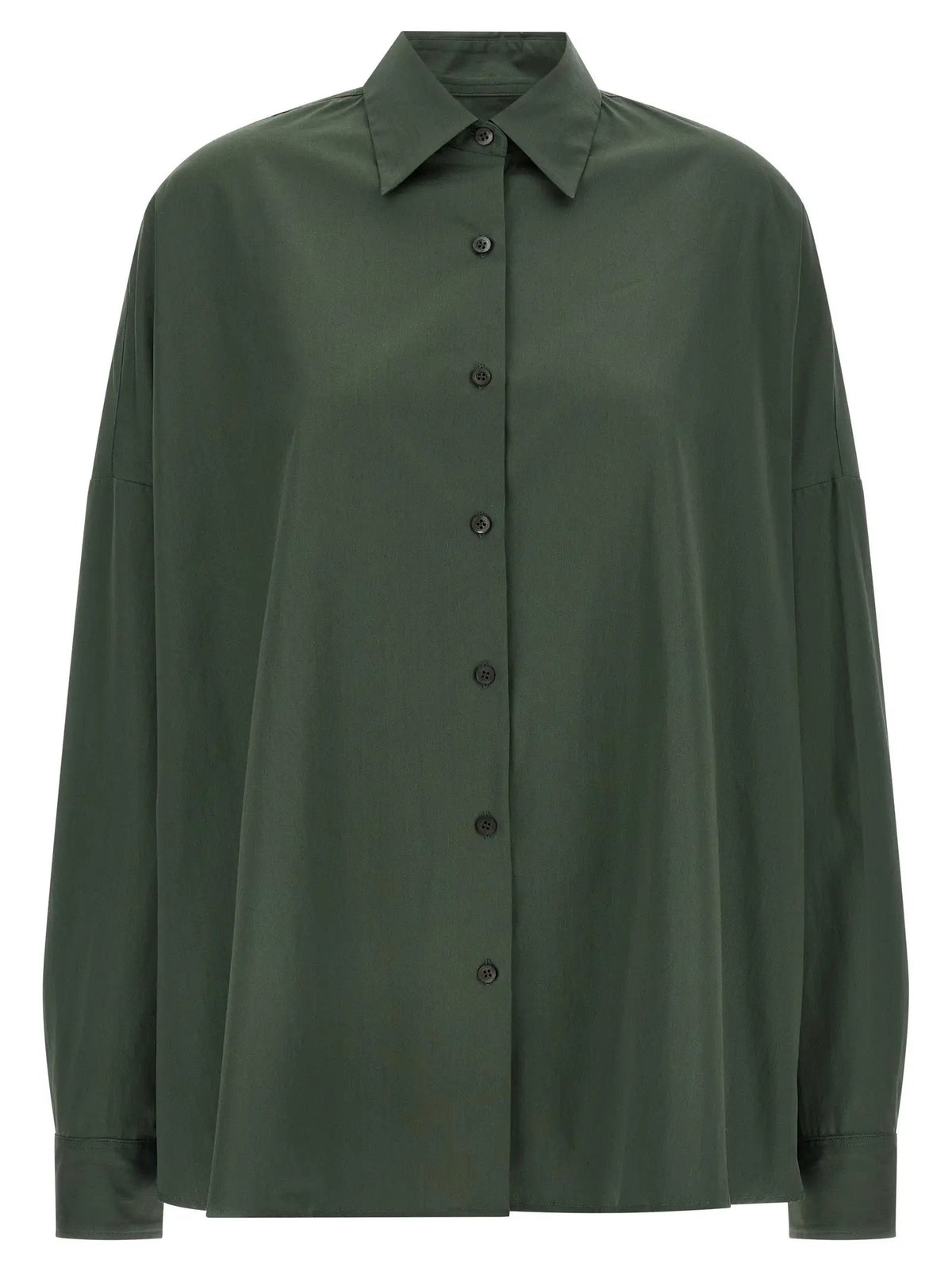 Dries Van Noten Bicolor Cotton Blouse