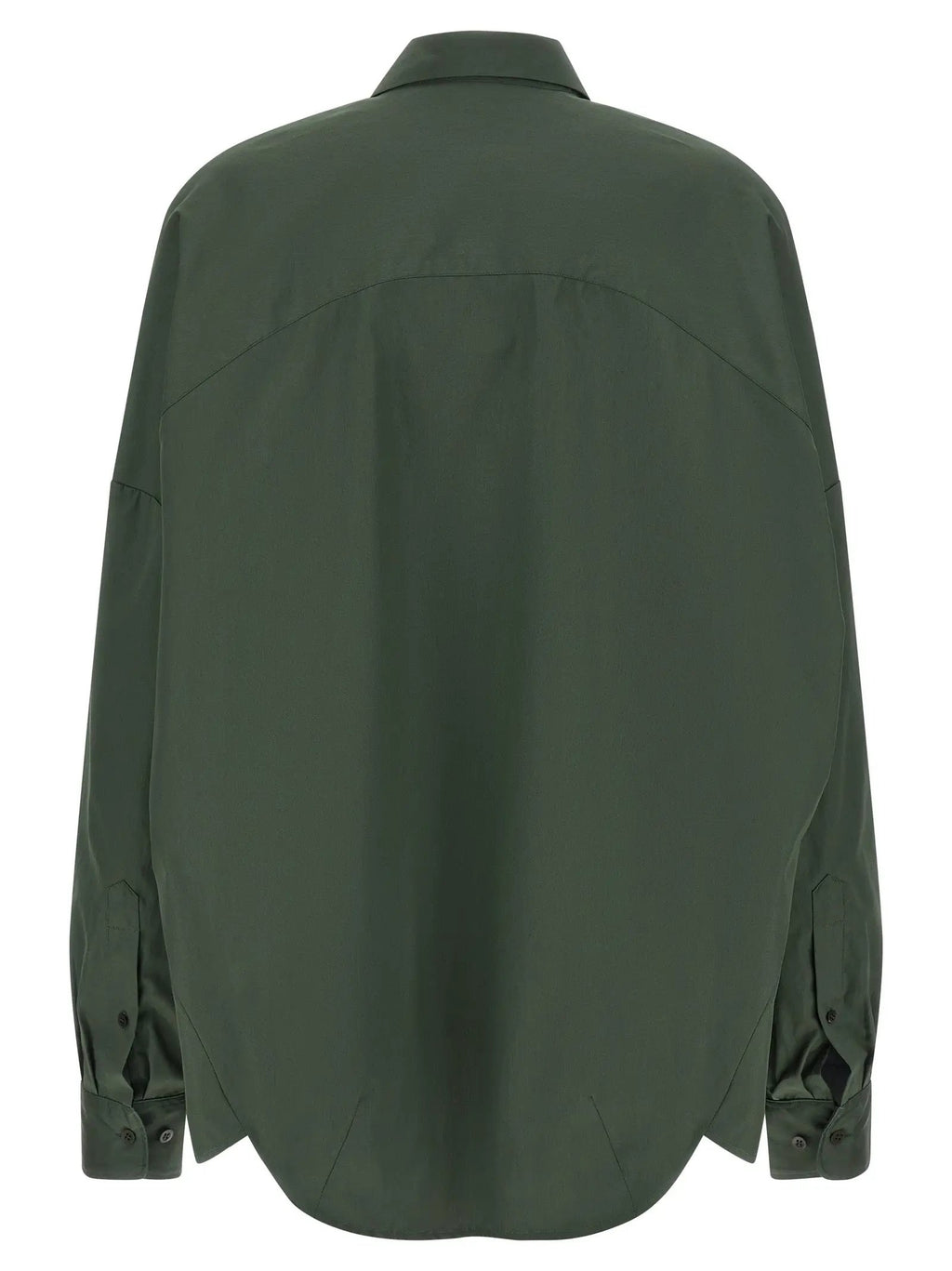 Dries Van Noten Bicolor Cotton Blouse
