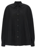 Dries Van Noten Black Cotton Blouse