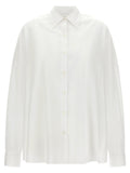 Dries Van Noten White Cotton Blouse