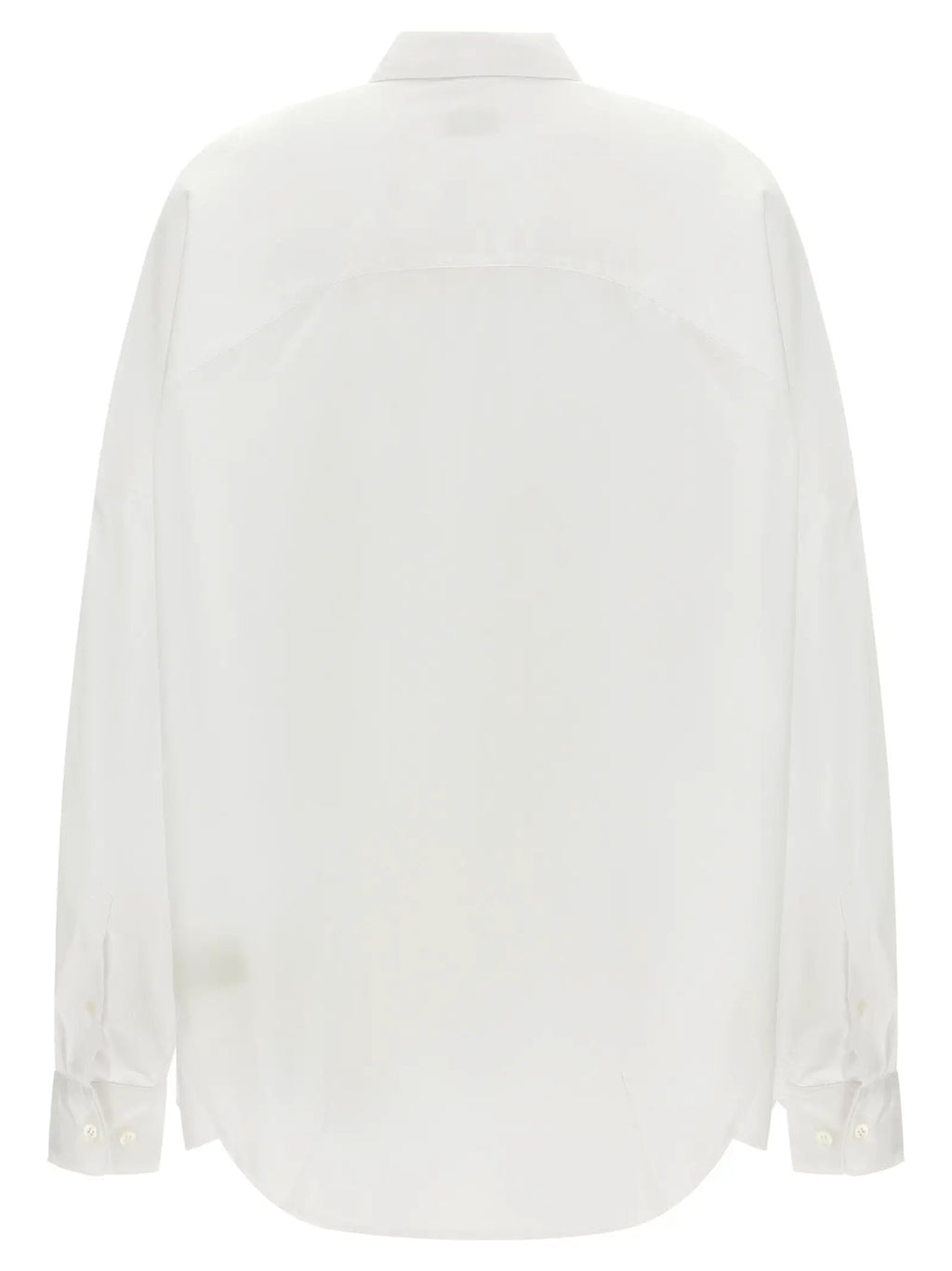Dries Van Noten White Cotton Blouse