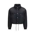 Prada Black Goose Down Full-Length Jacket