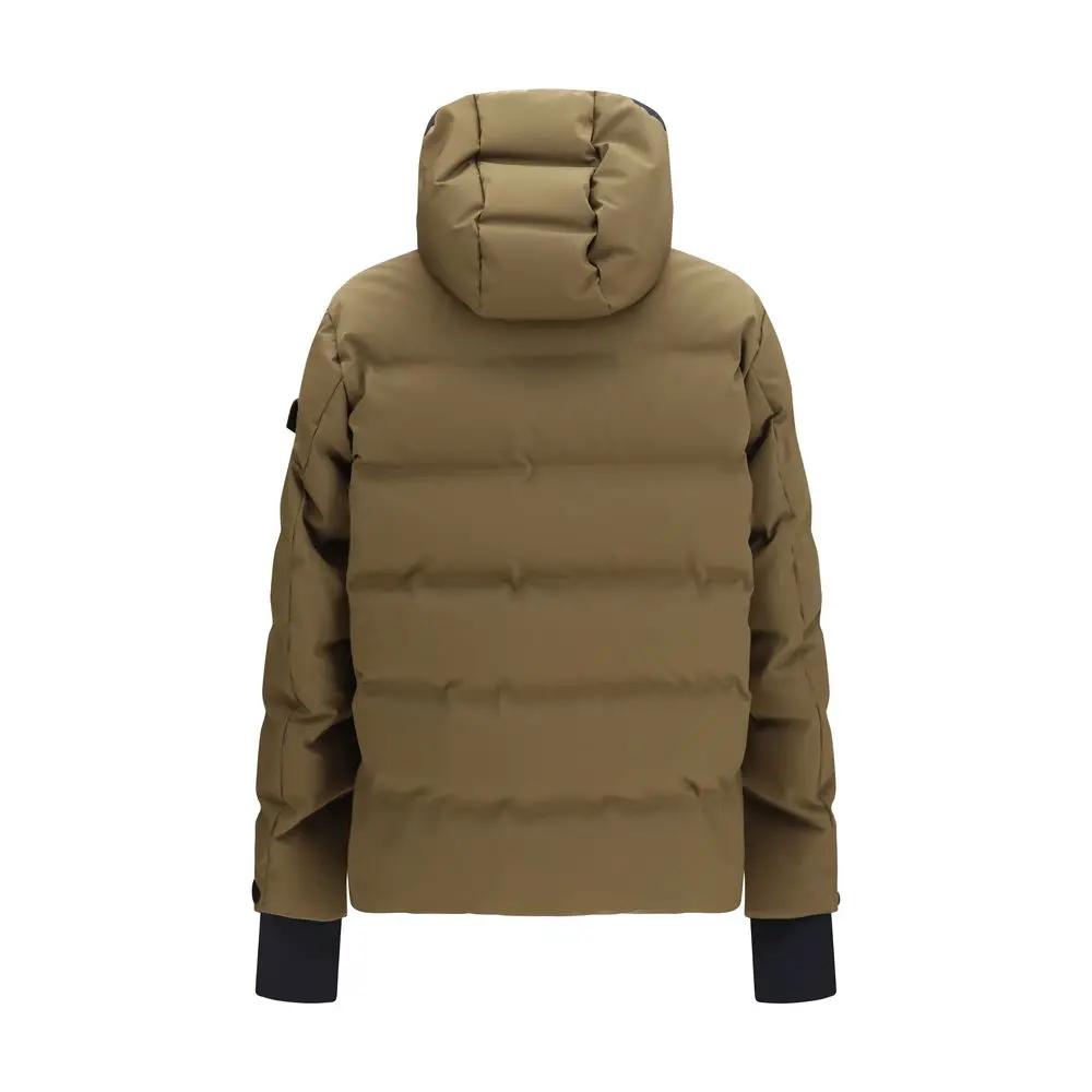 Moncler Grenoble Moncler Grenoble Brown Goose Down Full-Length Jacket