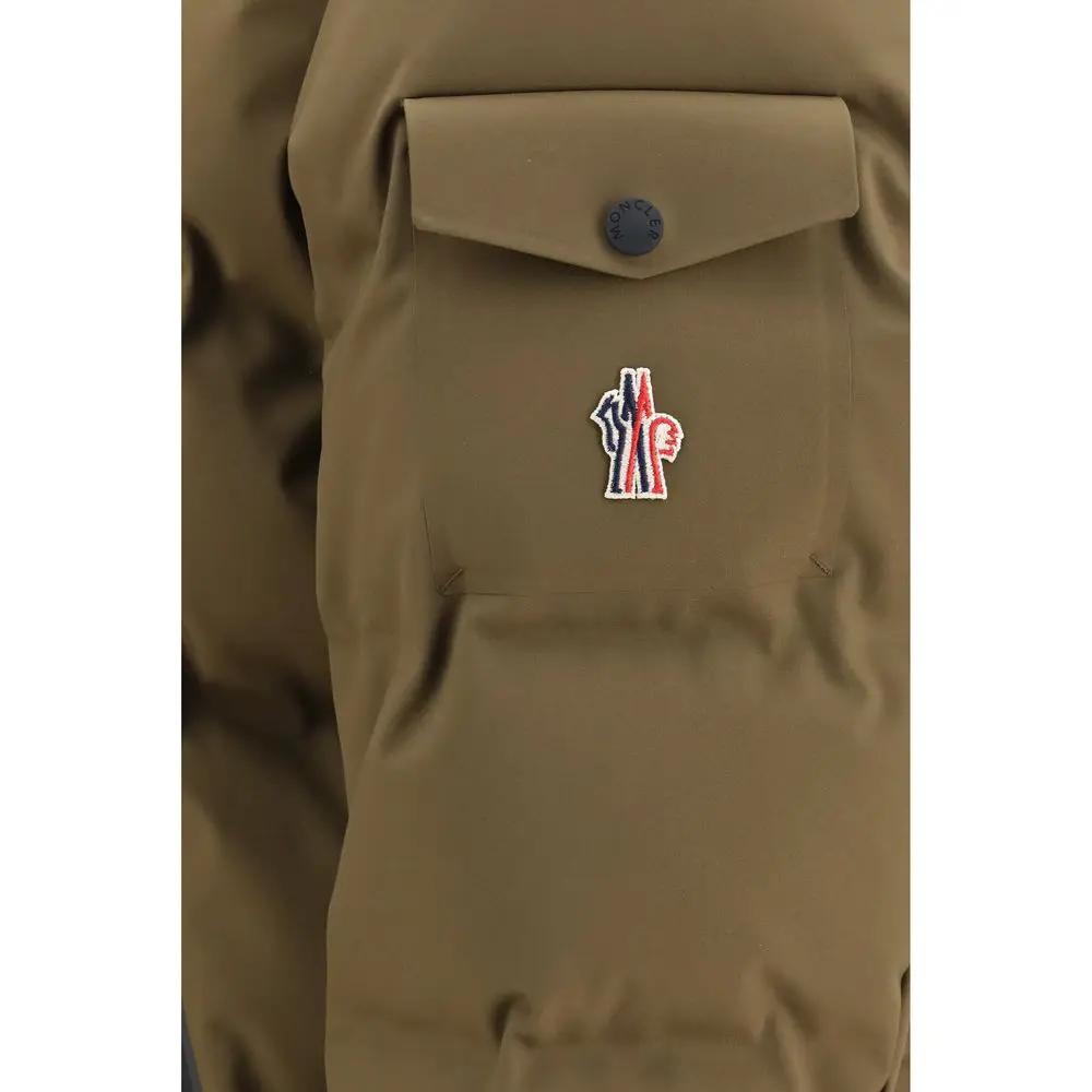 Moncler Grenoble Moncler Grenoble Brown Goose Down Full-Length Jacket