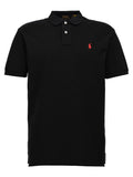 Polo Ralph Lauren Black Cotton Polo Shirt