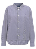 Polo Ralph Lauren Blue Cotton Blouse