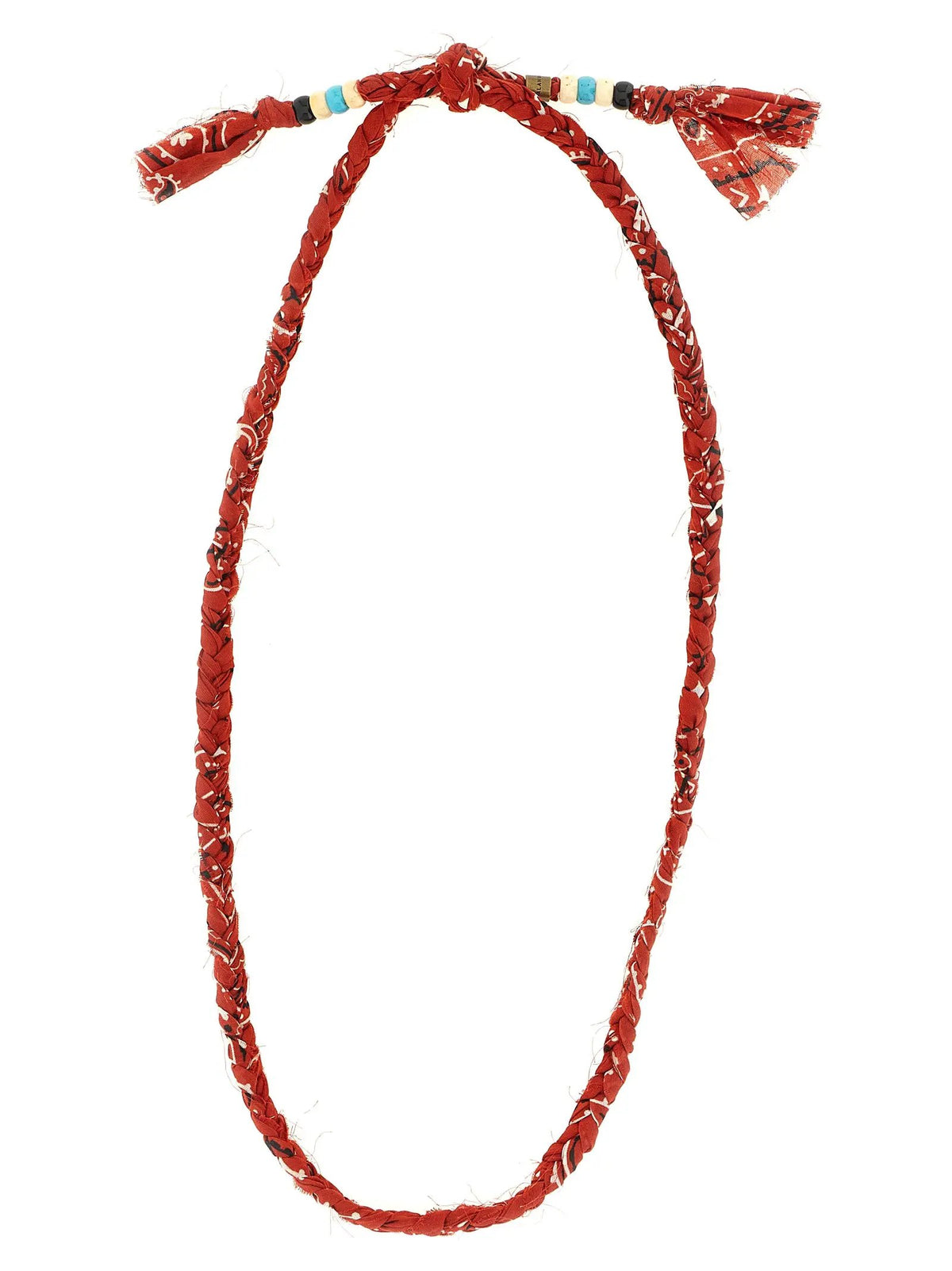 Alanui Alanui Red Cotton Necklace