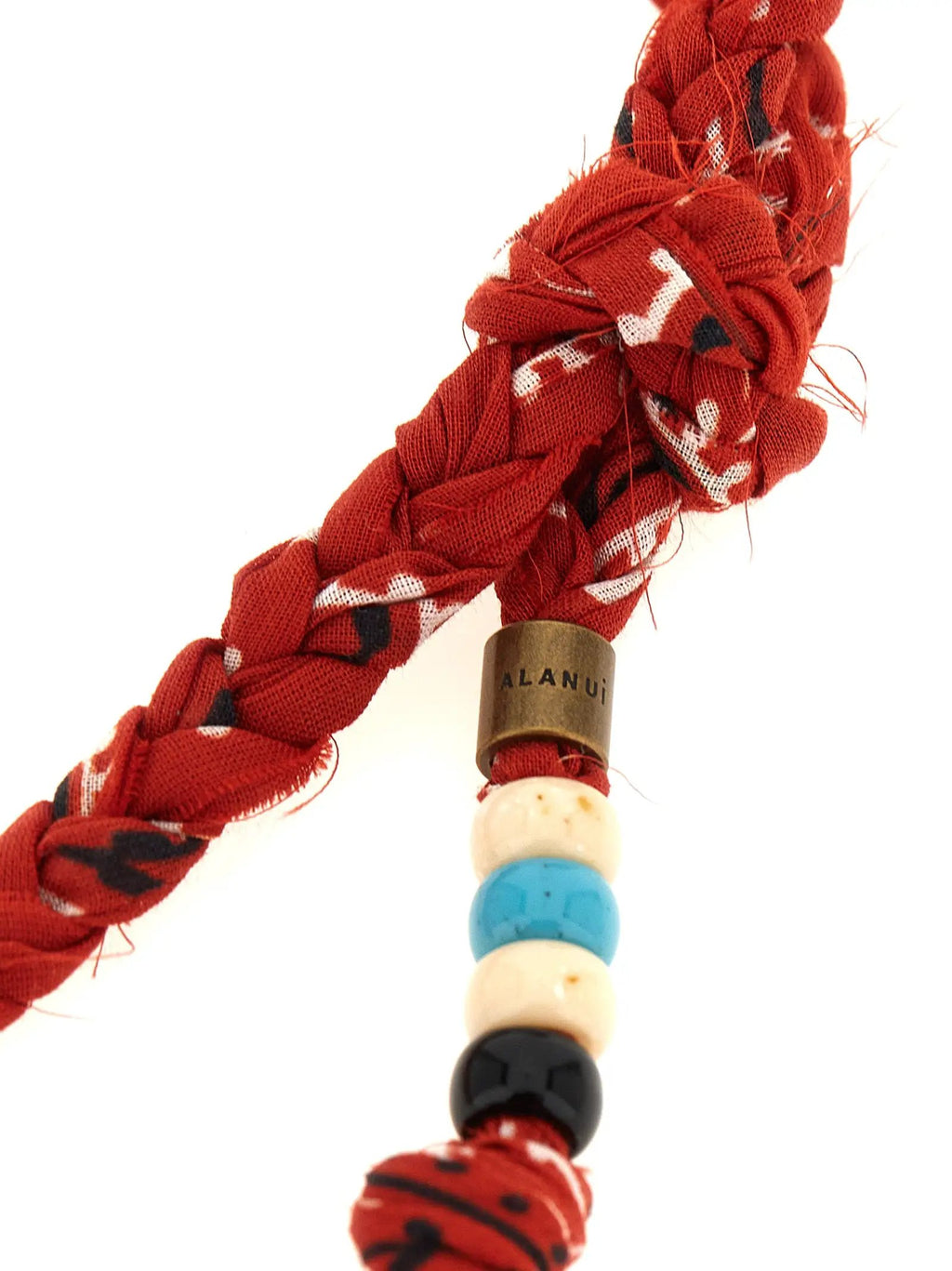 Alanui Alanui Red Cotton Necklace