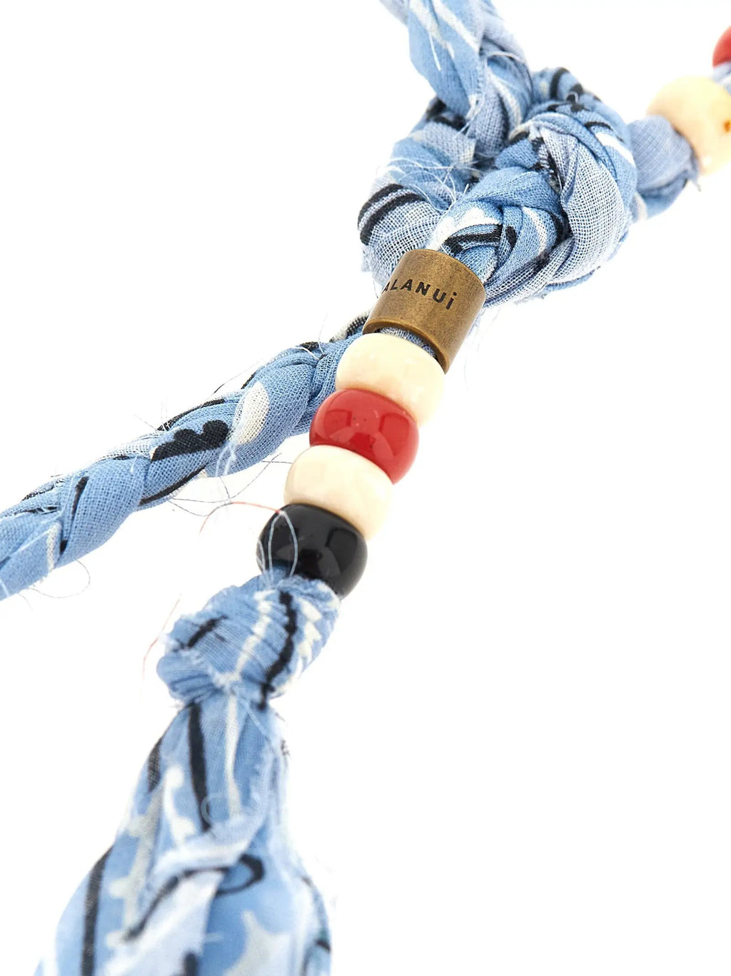 Alanui Alanui Blue Cotton Necklace