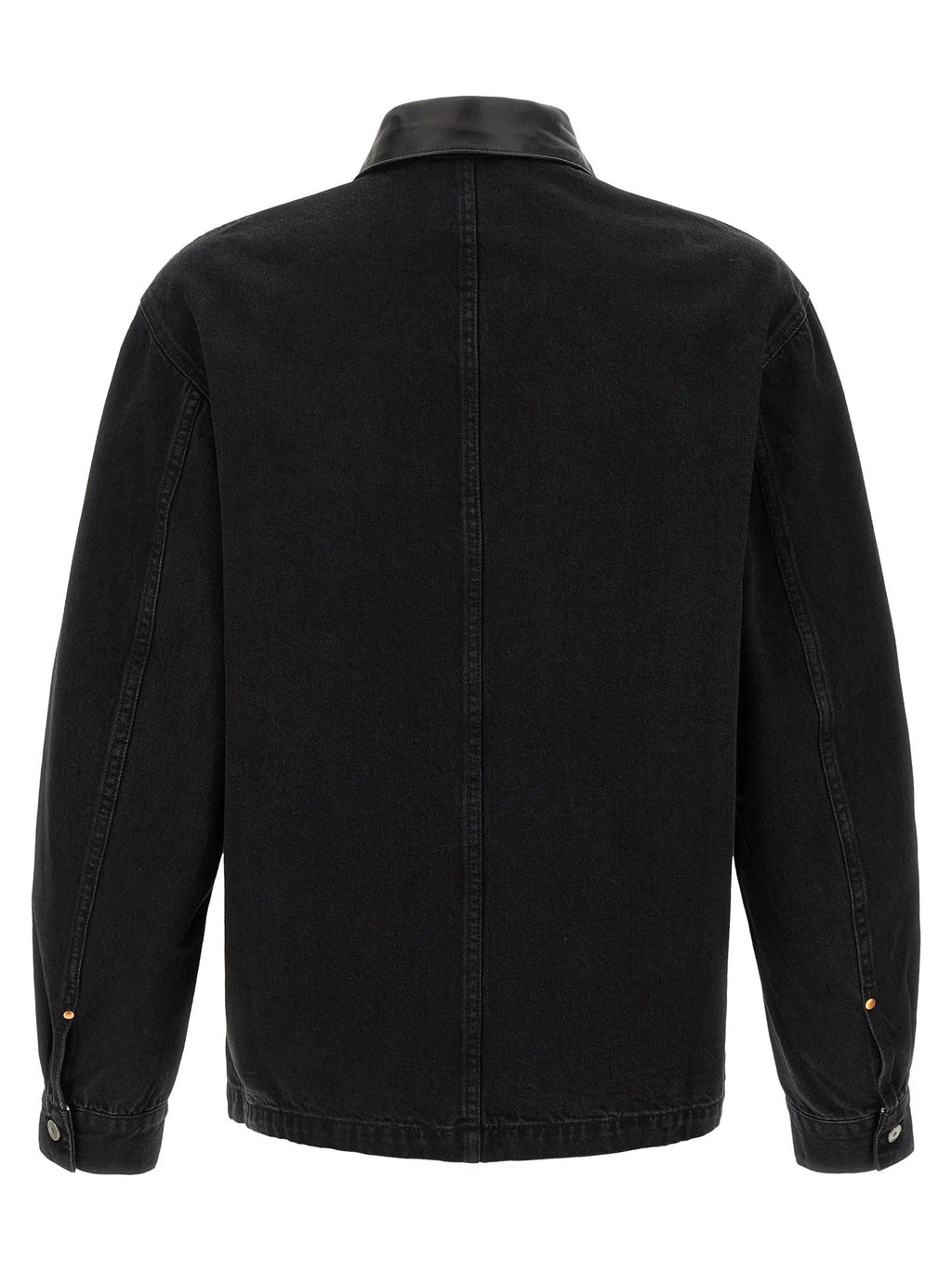 Lemaire Lemaire Black Cotton Denim Jacket