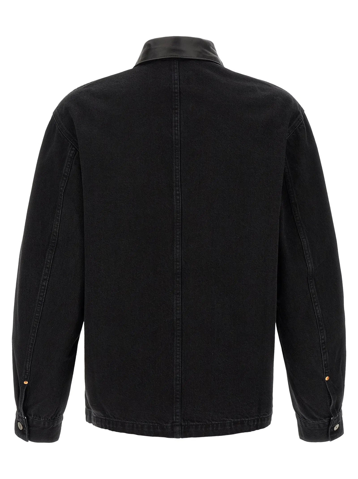 Lemaire Lemaire Black Cotton Denim Jacket