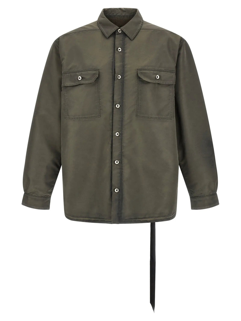 DRKSHDW DRKSHDW Gray Nylon Full-Length Jacket