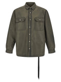 DRKSHDW DRKSHDW Gray Nylon Full-Length Jacket
