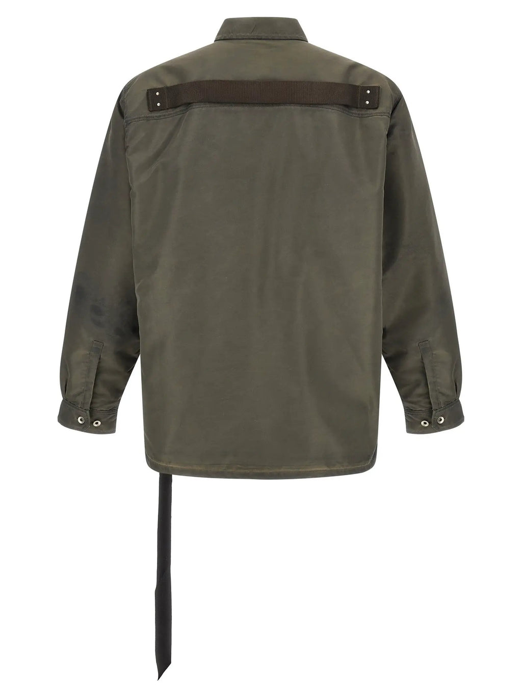 DRKSHDW DRKSHDW Gray Nylon Full-Length Jacket