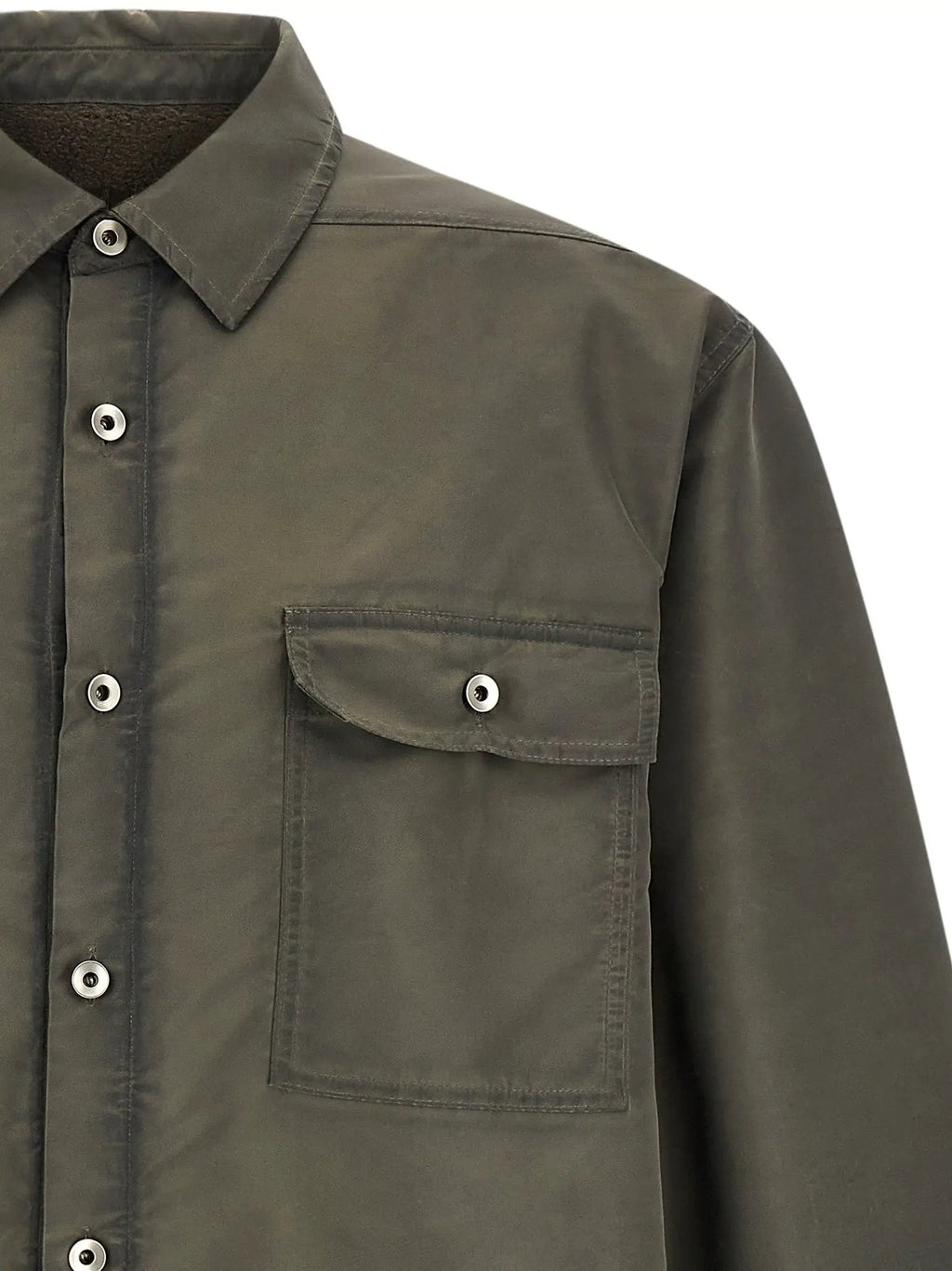 DRKSHDW DRKSHDW Gray Nylon Full-Length Jacket