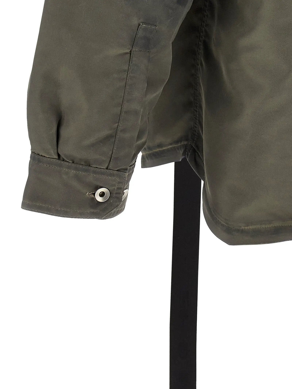 DRKSHDW DRKSHDW Gray Nylon Full-Length Jacket