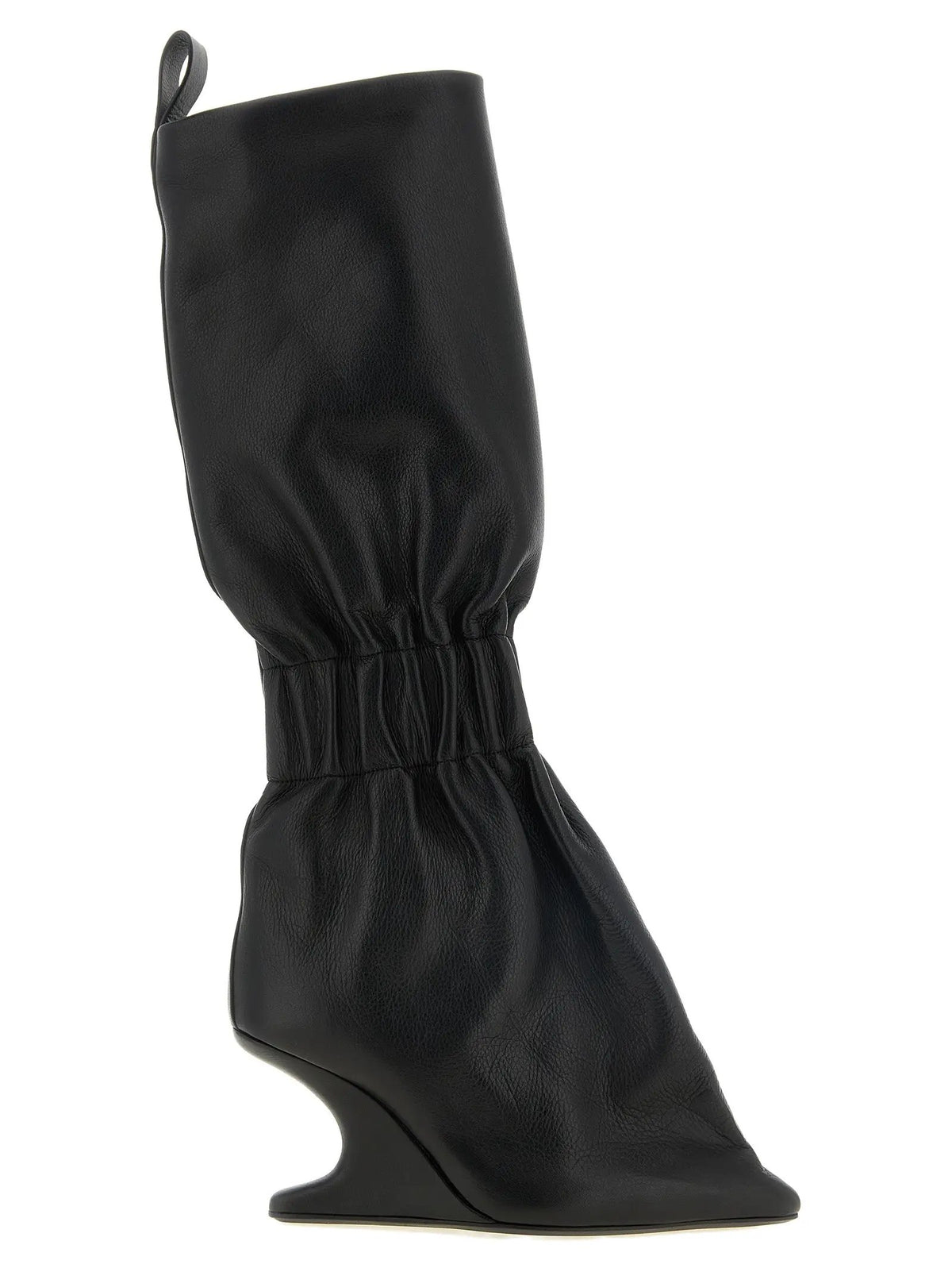 Rick Owens Rick Owens Black Calfskin Over The Knee