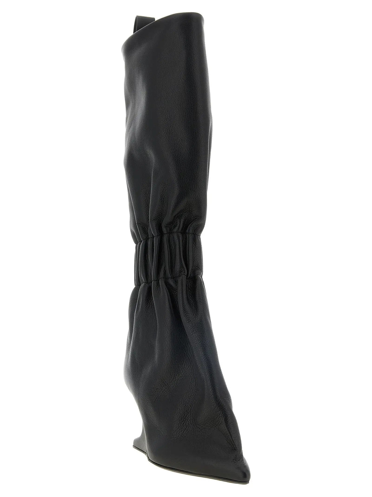 Rick Owens Rick Owens Black Calfskin Over The Knee