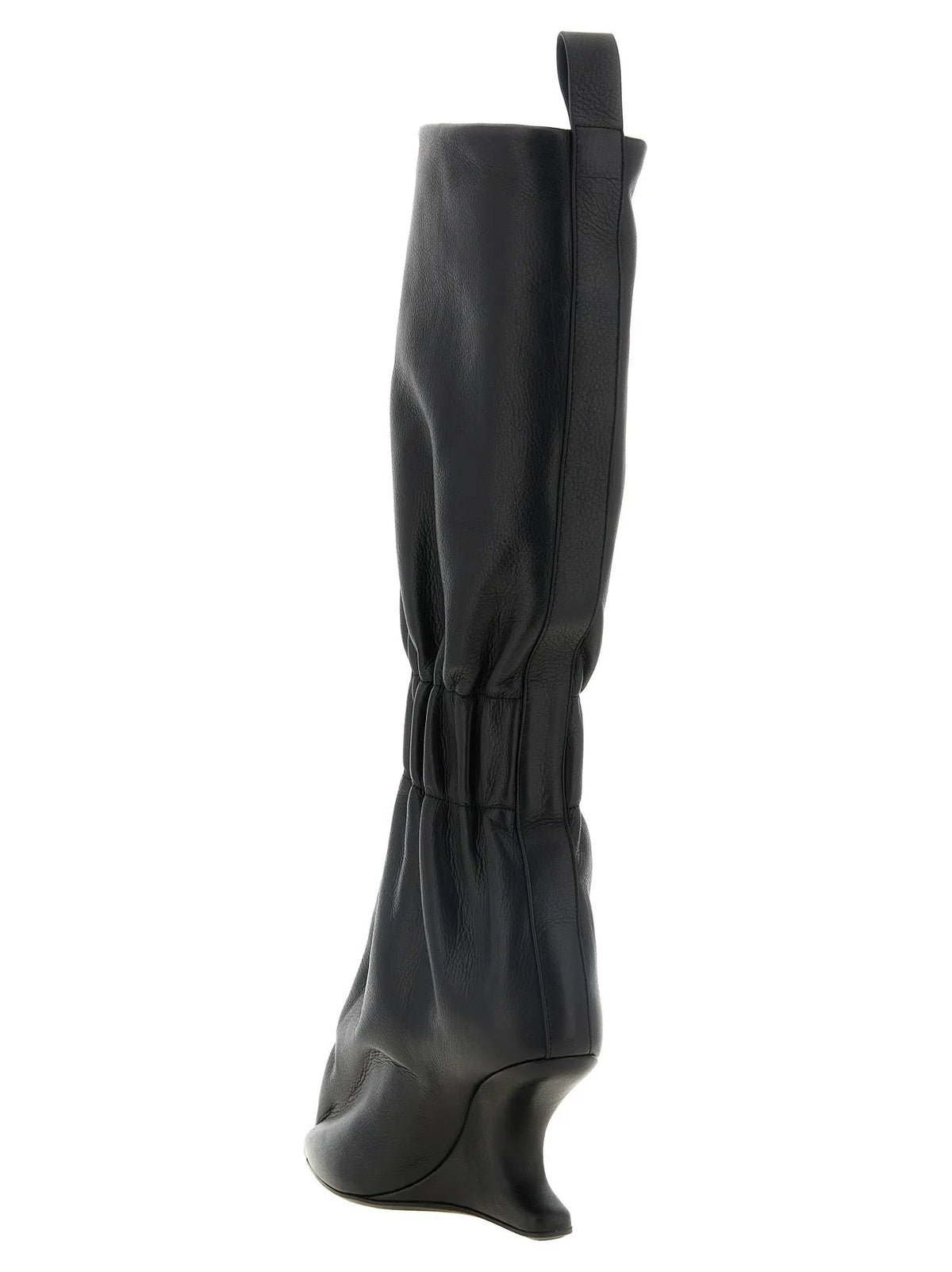 Rick Owens Rick Owens Black Calfskin Over The Knee