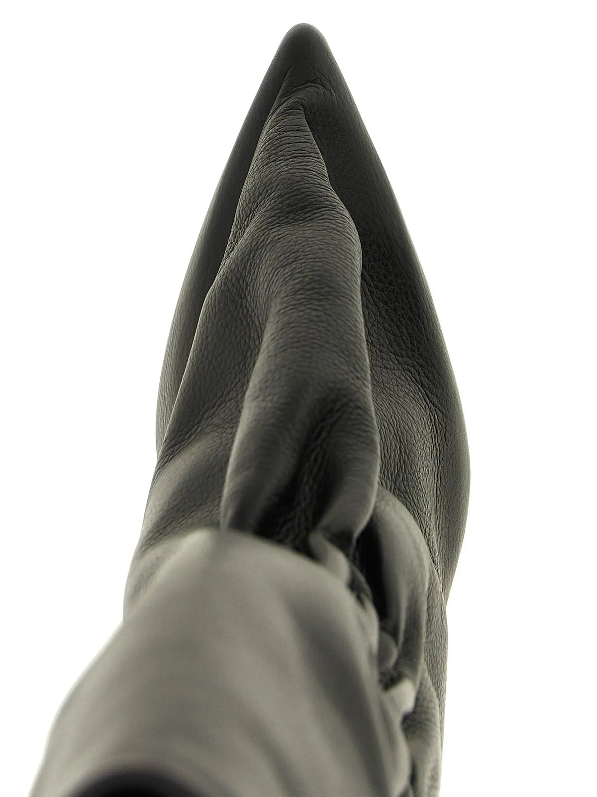 Rick Owens Rick Owens Black Calfskin Over The Knee