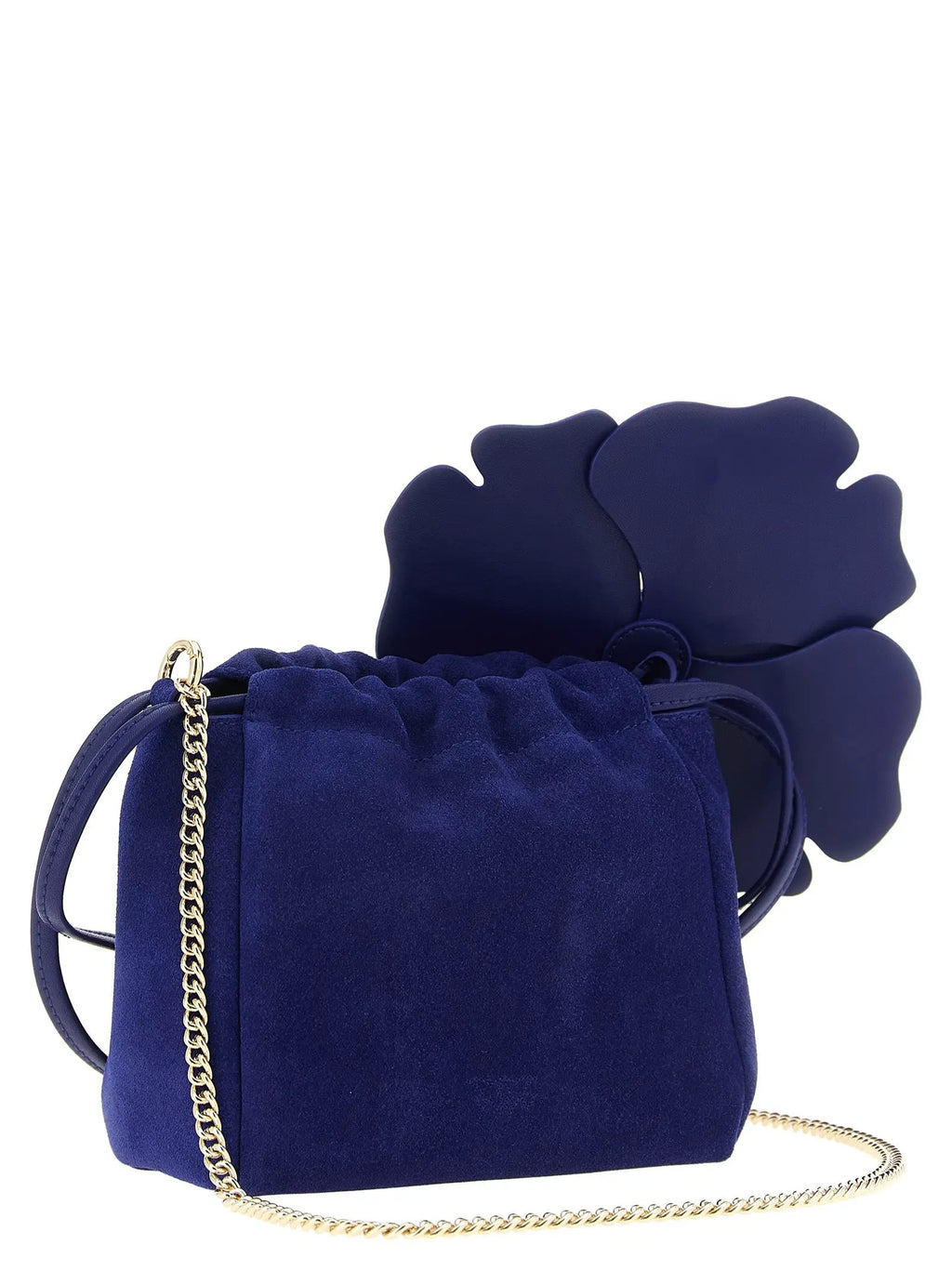 PINKO PINKO Blue Lambskin Clutch Bag