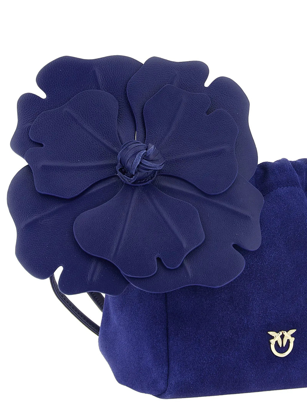 PINKO PINKO Blue Lambskin Clutch Bag