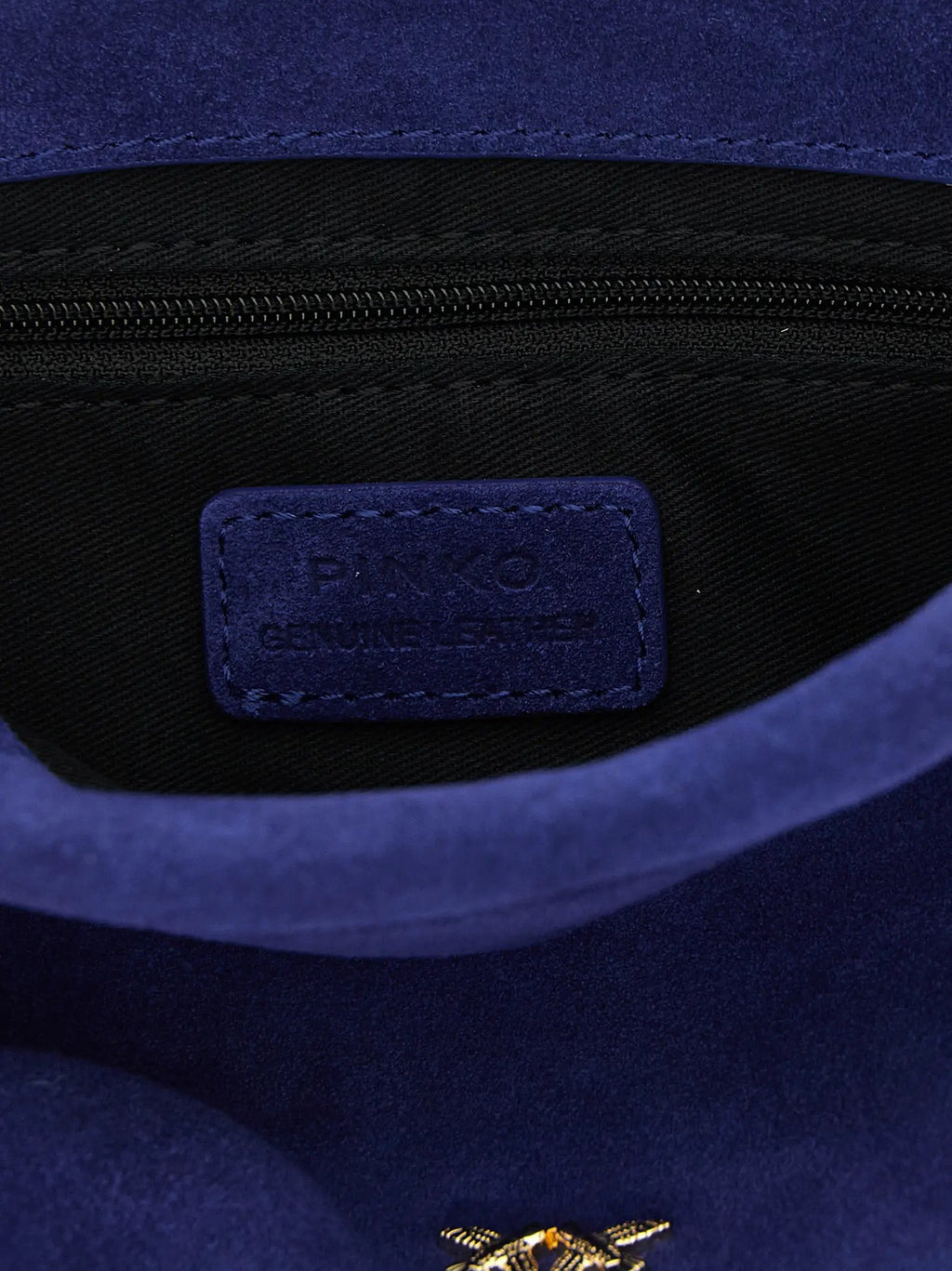 PINKO PINKO Blue Lambskin Clutch Bag