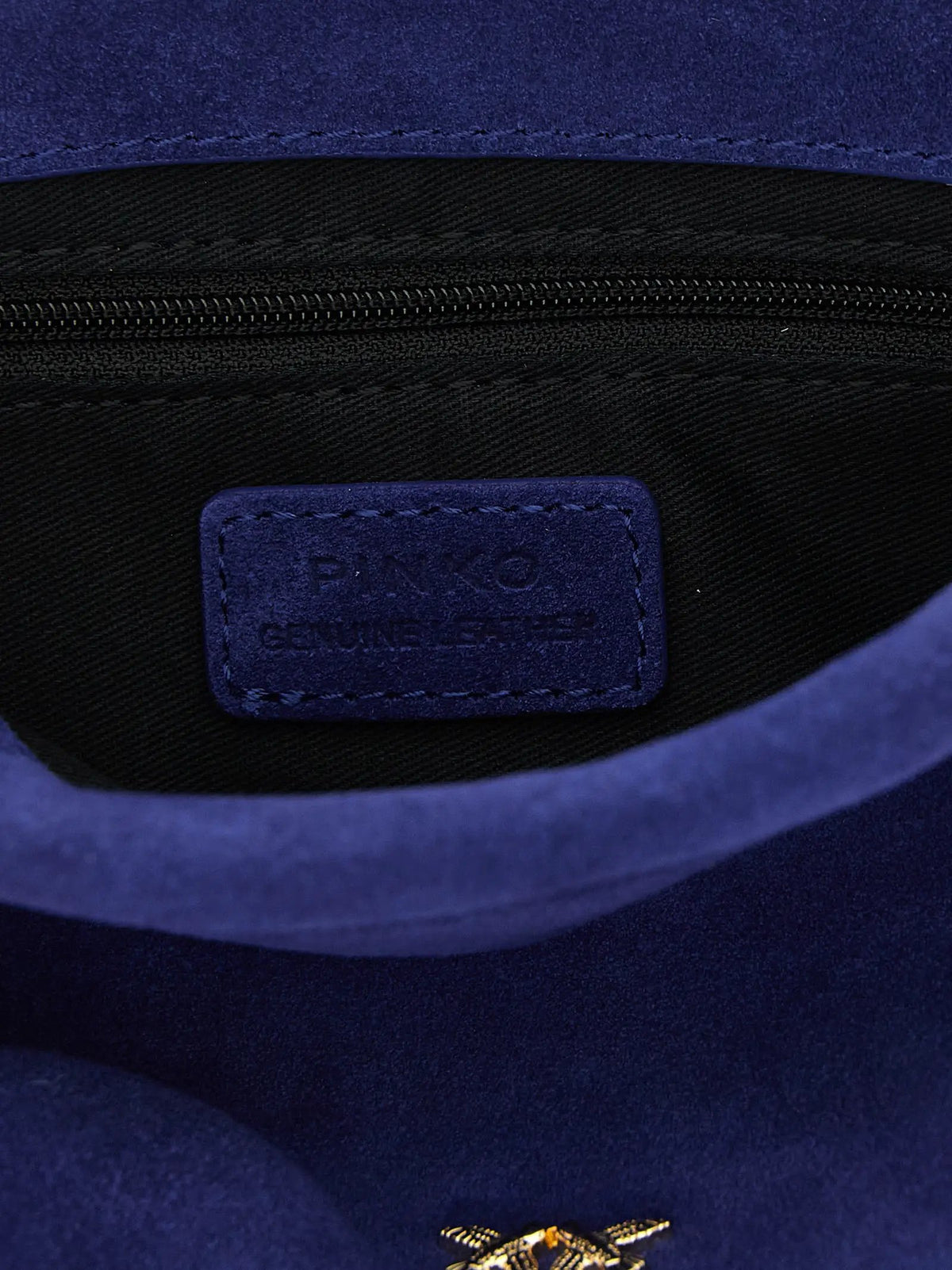 PINKO PINKO Blue Lambskin Clutch Bag