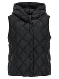 Max Mara Max Mara Black Polyester Sleeveless Jacket