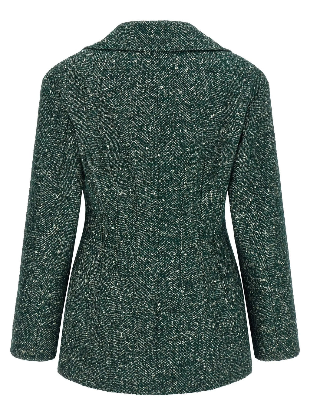 Max Mara Max Mara Bicolor Virgin Wool Blazer