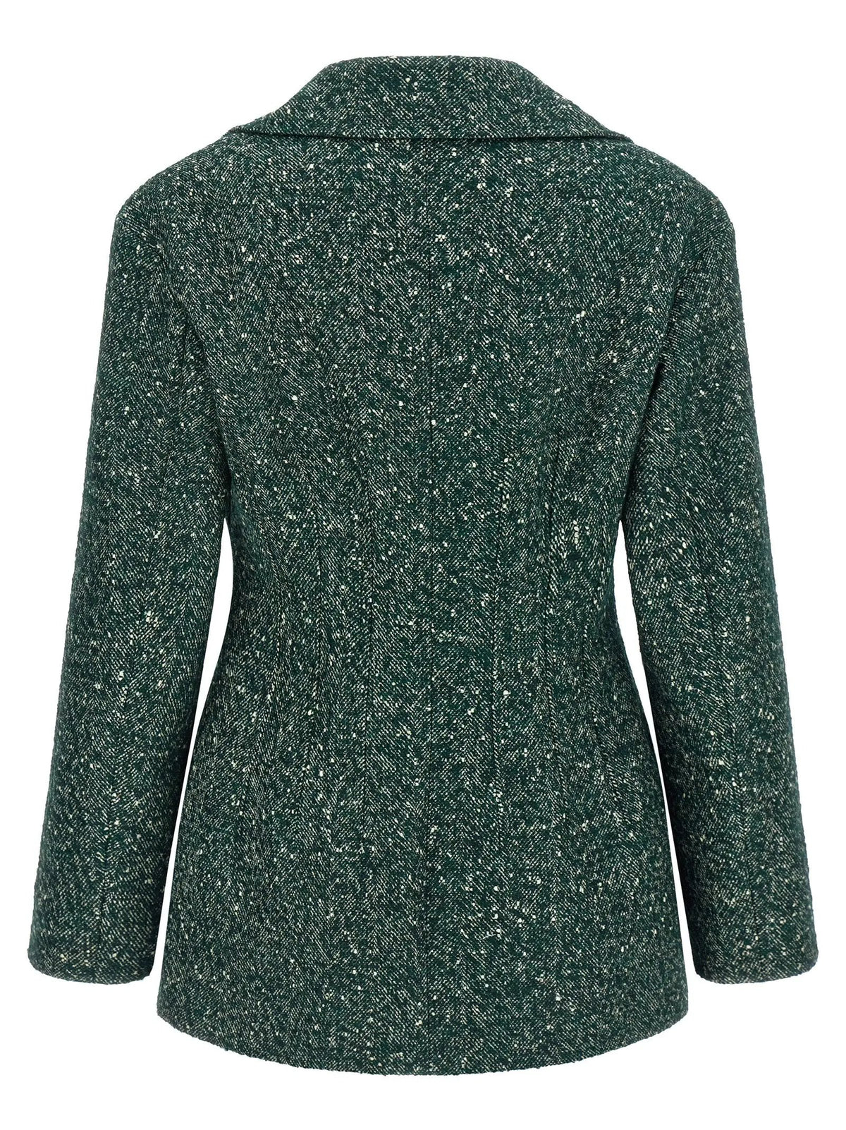 Max Mara Max Mara Bicolor Virgin Wool Blazer