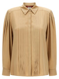 Max Mara Max Mara Beige Silk Blouse