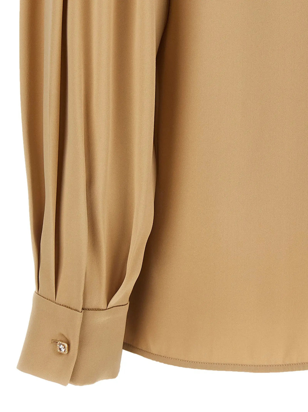 Max Mara Max Mara Beige Silk Blouse