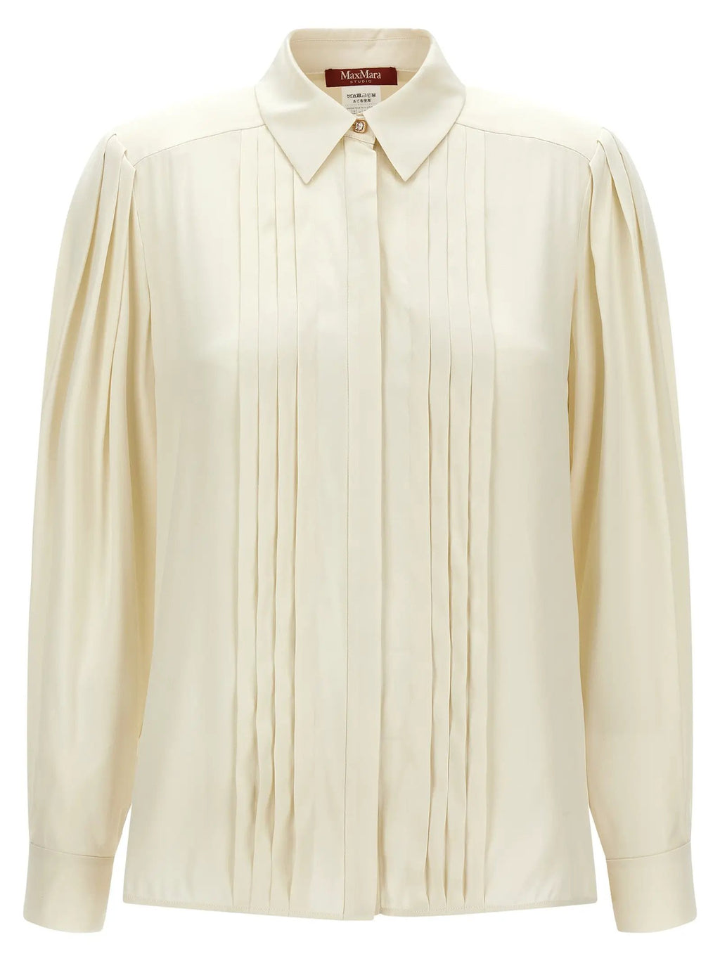 Max Mara Max Mara White Silk Blouse