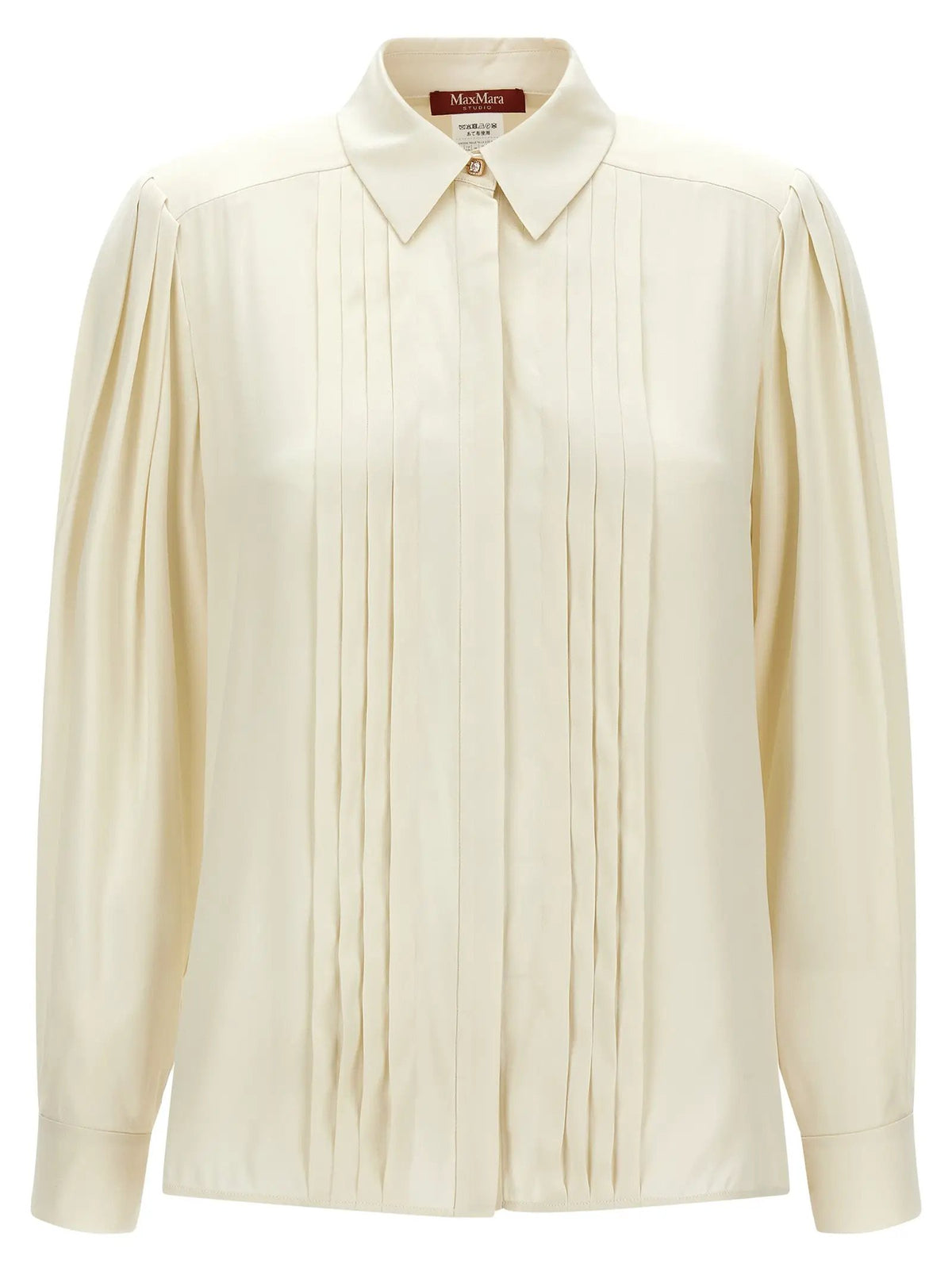 Max Mara Max Mara White Silk Blouse