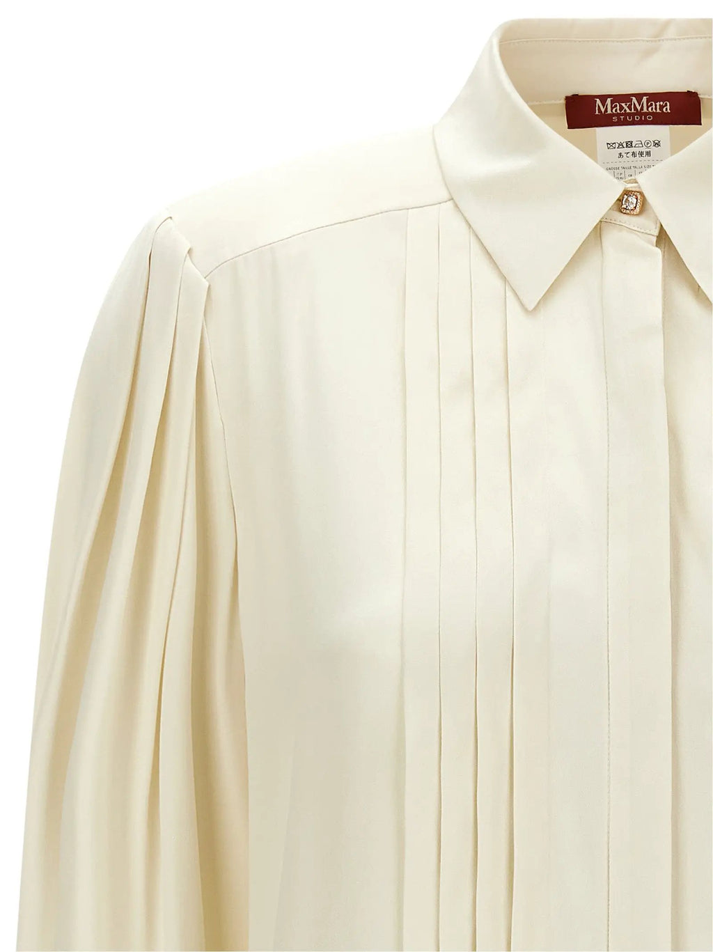 Max Mara Max Mara White Silk Blouse