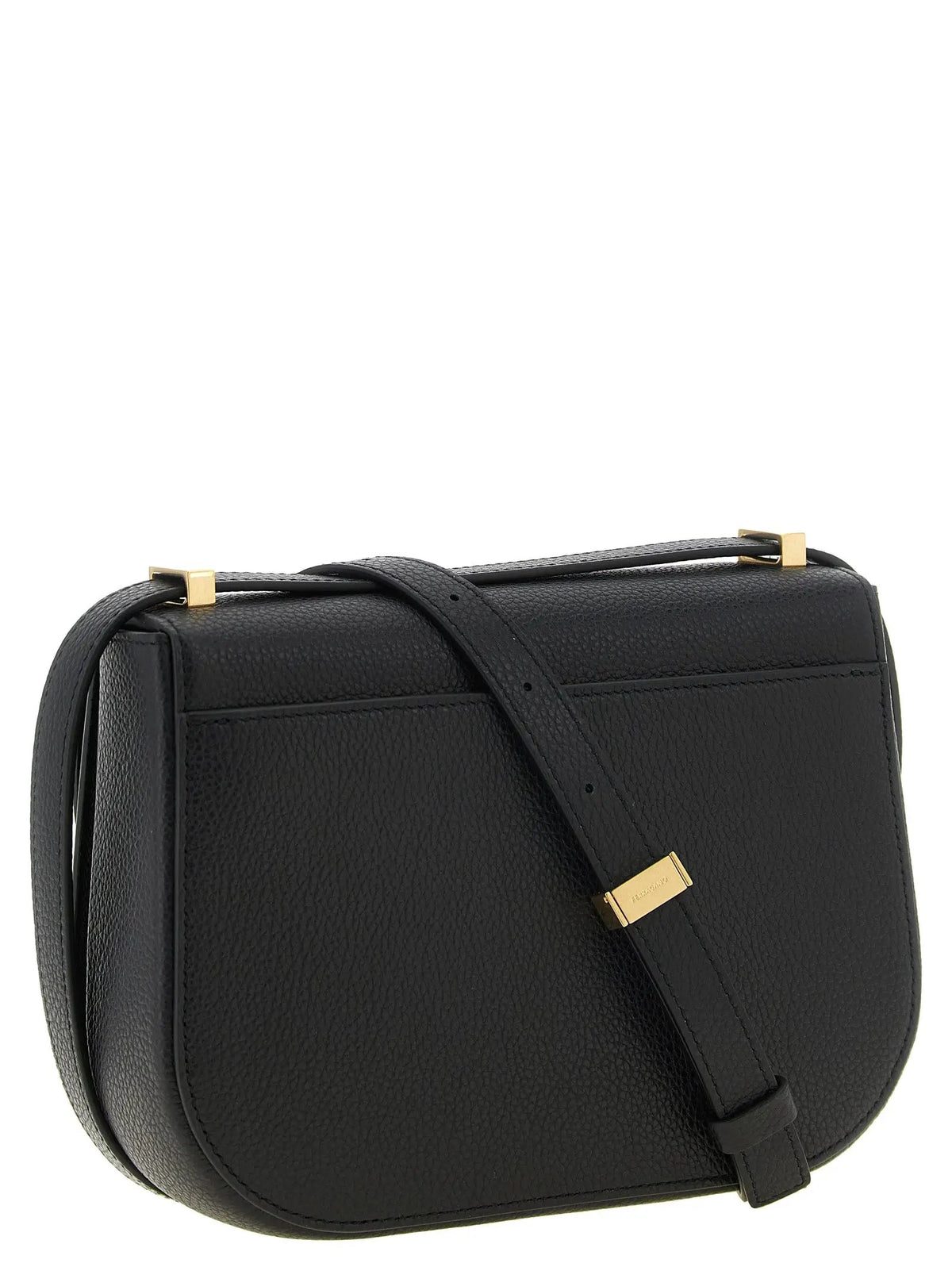 Ferragamo Ferragamo Black Calfskin Crossbody Bag