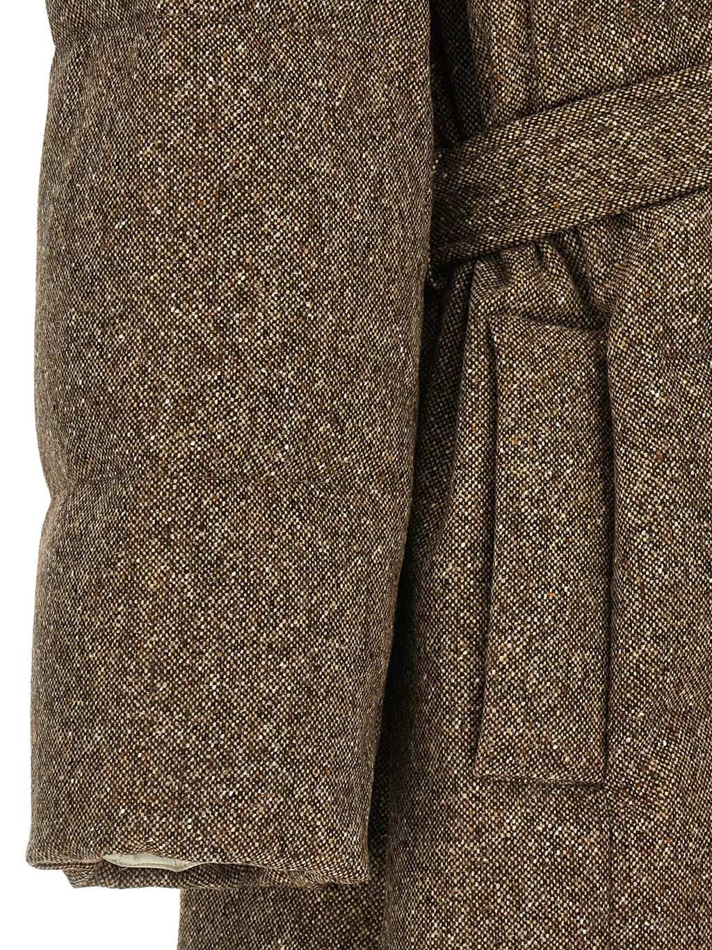 Brunello Cucinelli Brunello Cucinelli Brown Virgin Wool Coat