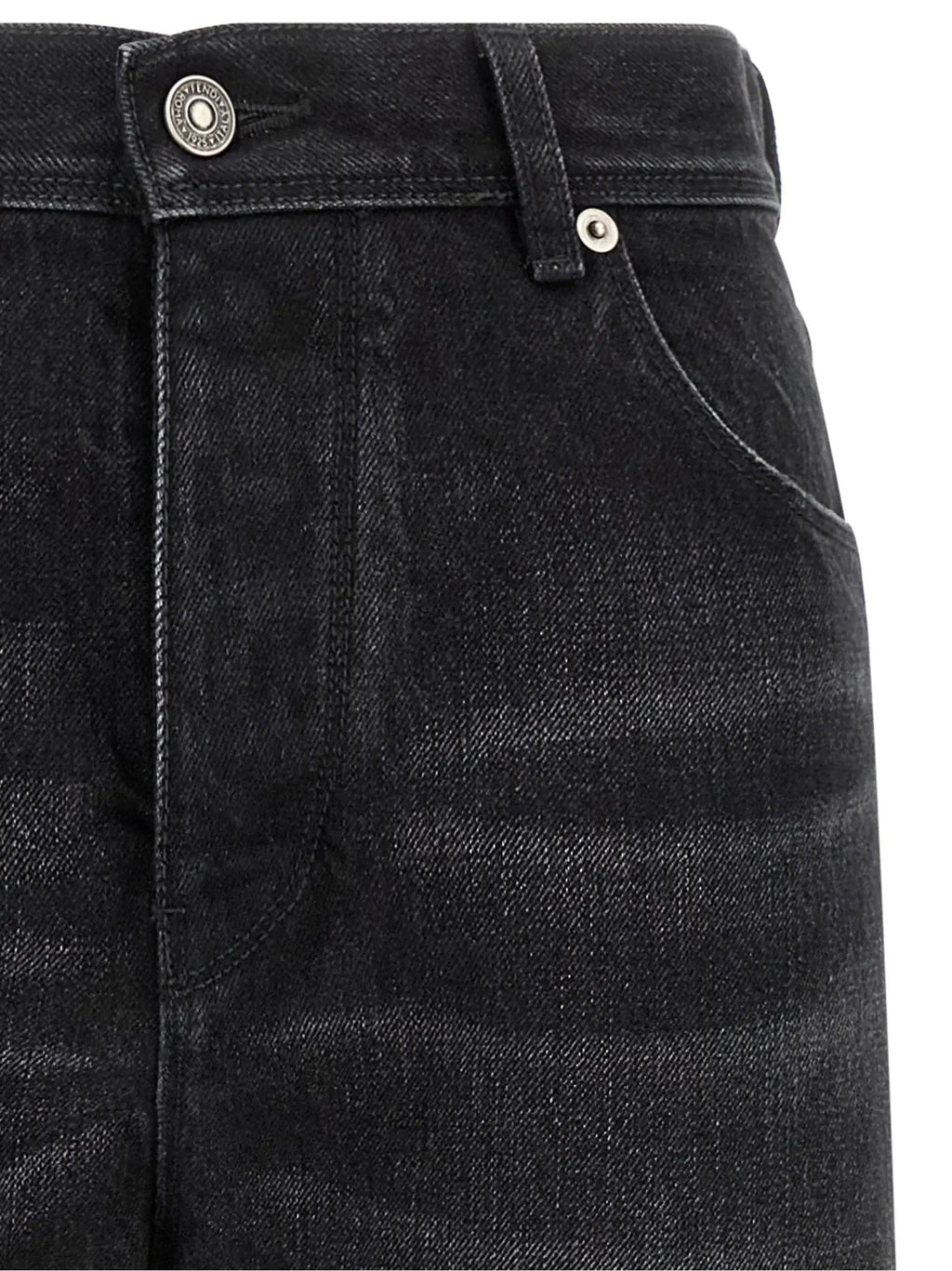 Fendi Fendi Black Cotton Jeans Denim