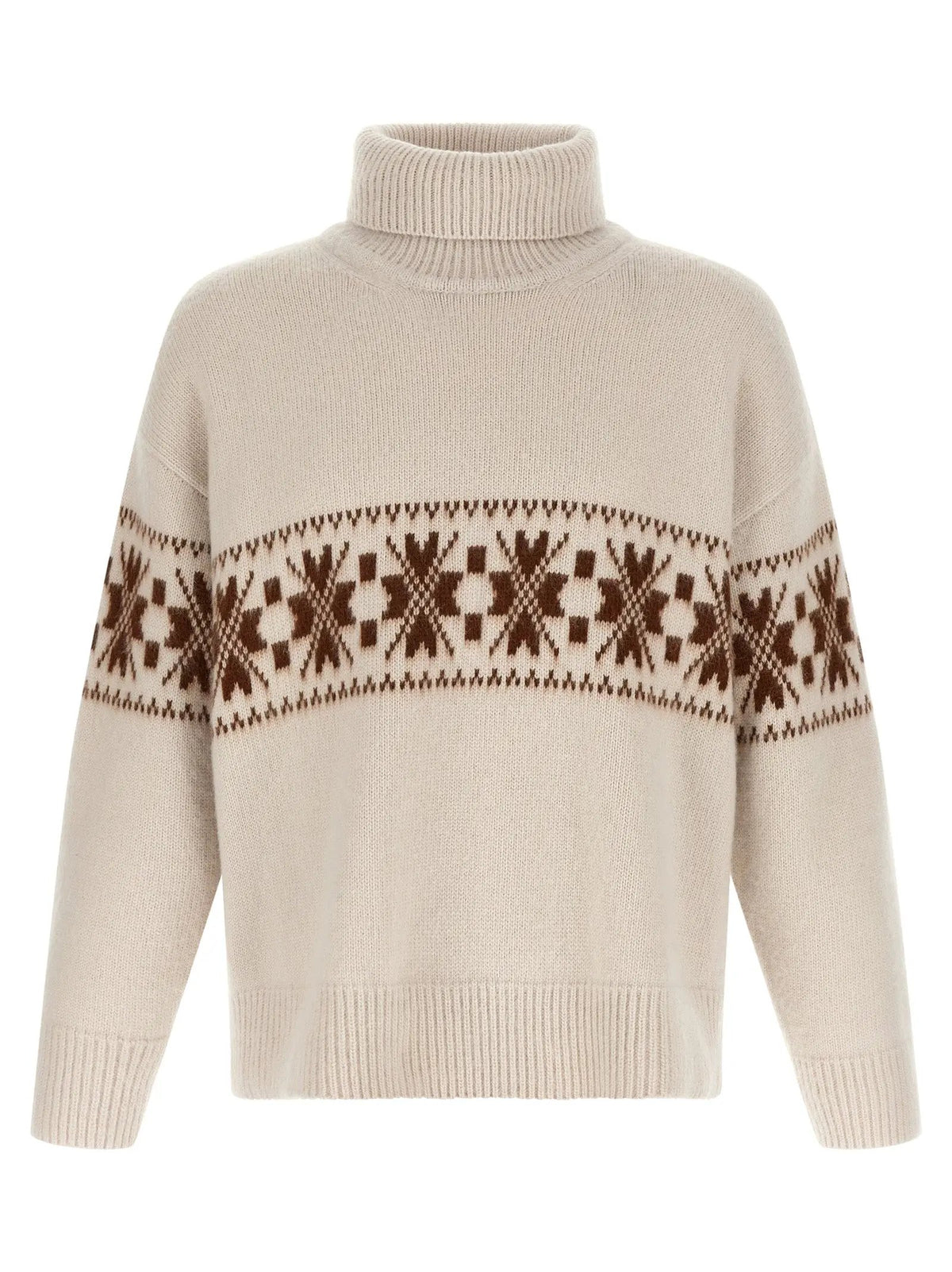 Kiton Kiton White Wool Cardigan