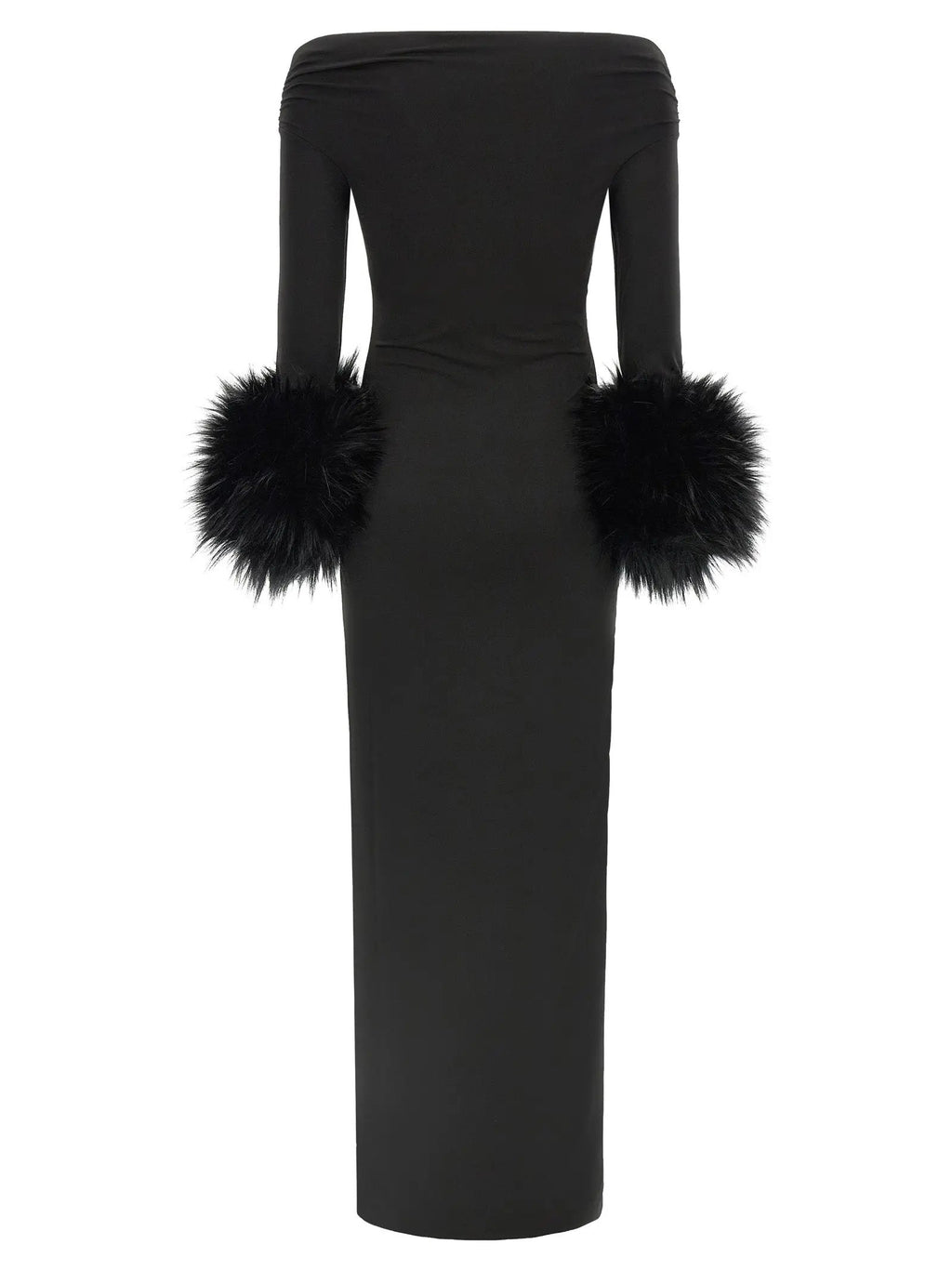 The Andamane The Andamane Black Polyester Long Dress