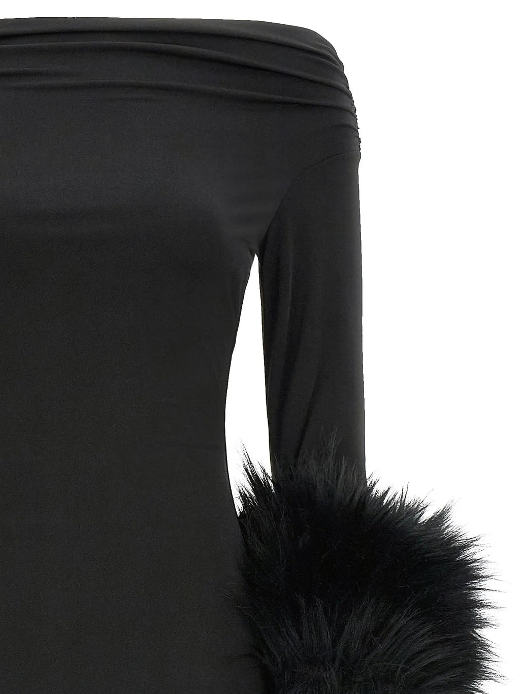 The Andamane The Andamane Black Polyester Long Dress