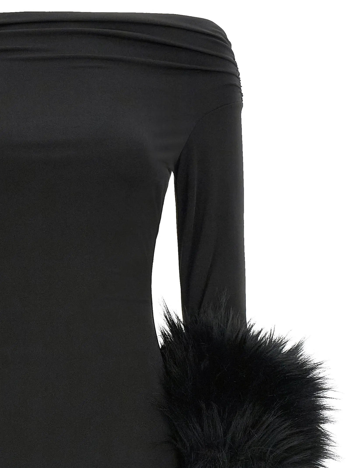 The Andamane The Andamane Black Polyester Long Dress