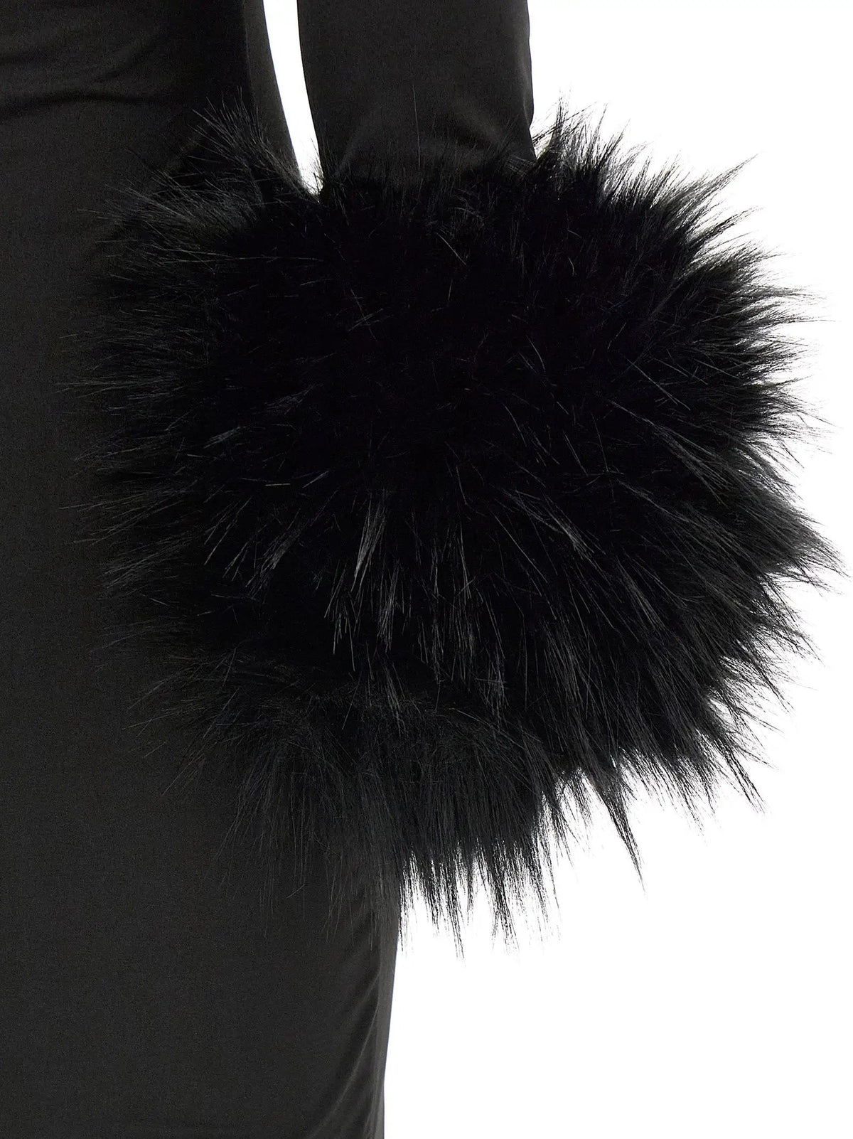The Andamane The Andamane Black Polyester Long Dress
